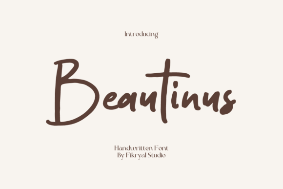 Beautinus Font for Elegant Branding