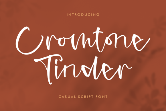 Cromtone Tinder Font