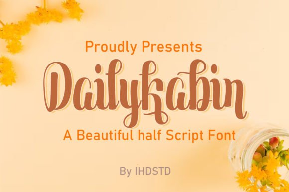 Dailykabin Font for Creative Projects
