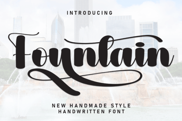 Fountain Font for Web Design