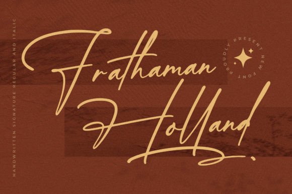 Frathaman Holland Font Review