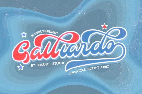 Galliardo Font for Creative Projects