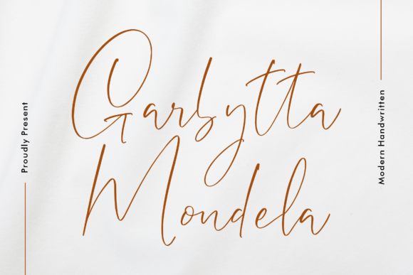 Garbytta Mondela Font for Web Design
