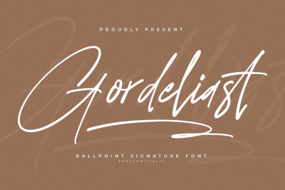Gordeliast Font for Creative Projects