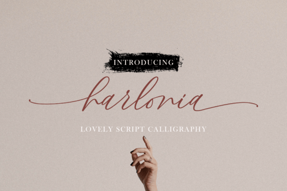 Harlonia: A Modern Calligraphy Font