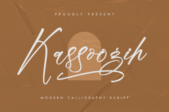 Kassoogih: Modern Script Font for Business