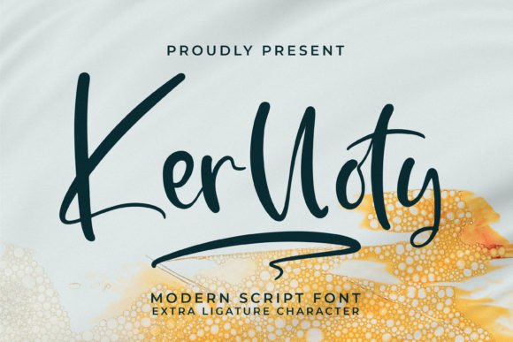 Kerlloty – A Premium Script Font for Business Branding