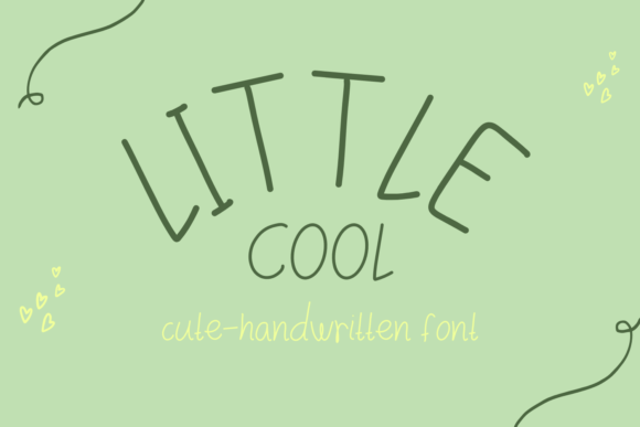 Little Cool Font for Web Design