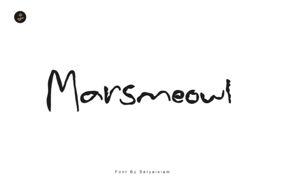Marsmeowl Font for Creative Campaigns