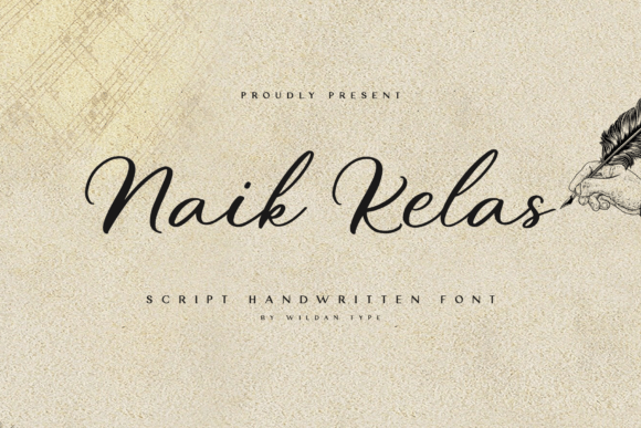 Naik Kelas Font for Elegant Design