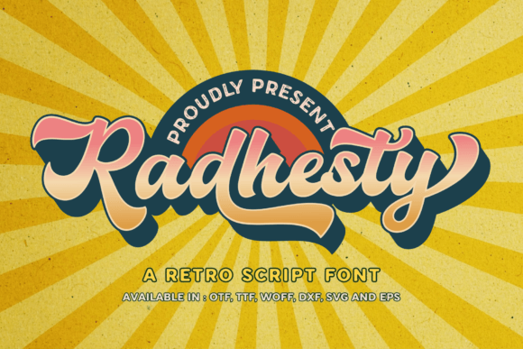 Radhesty Font for Creative Makers