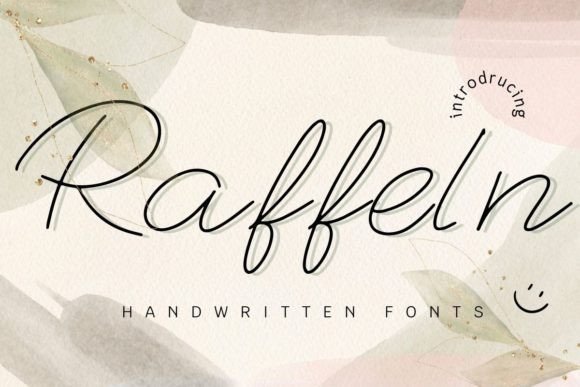 Raffeln Font for Elegant Web Design