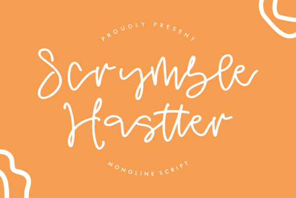 Scrymble Hastter: A Font for Polished Branding