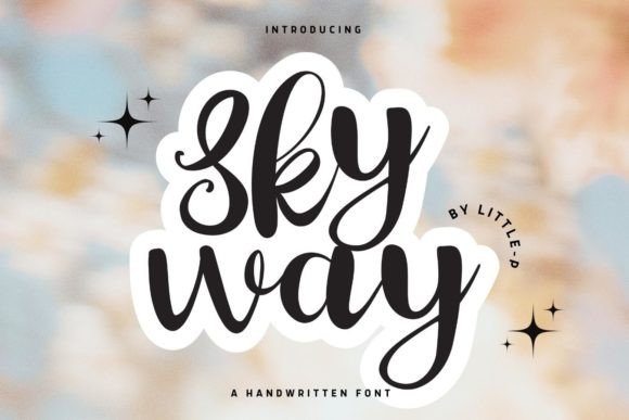 Skyway Font: Sweet & Simple for Small Business Branding