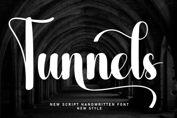 Tunnels Font for Web Design