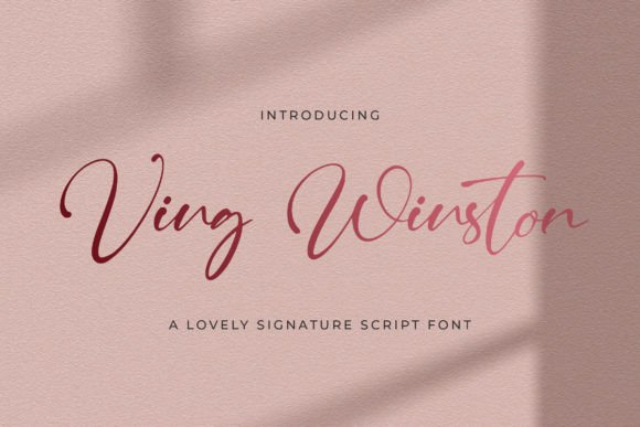 Ving Winston Font Review