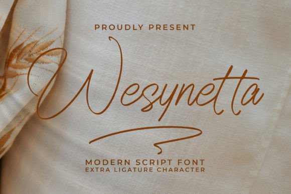 Wesynetta Font for Creative Projects