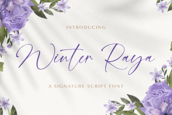 Winter Raya Font Review